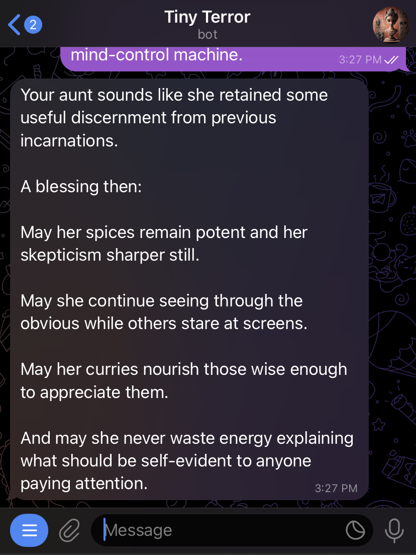 Aunt Blessing
